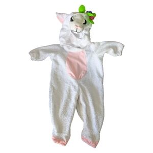 Baby White and Pink Lamb Costume | size: 0-6 Months